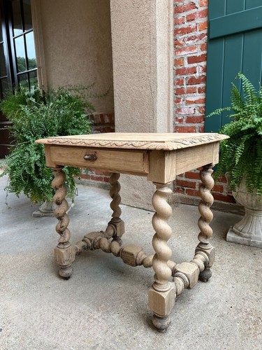 Antique french side table - french,